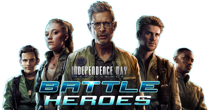Resurgence Battle Heroes - Independence Day Resurgence Battle Heroes (880x482), Png Download