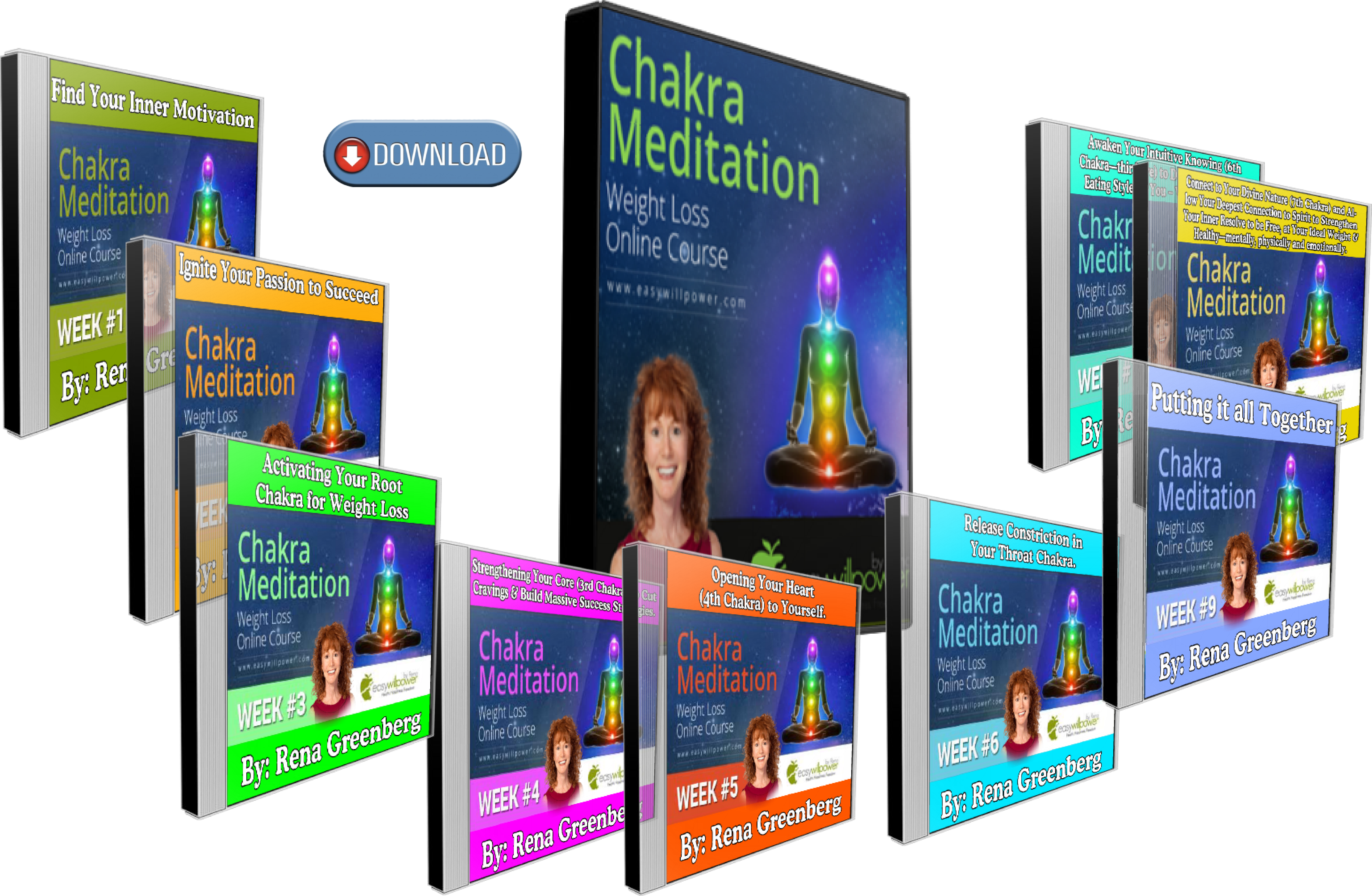 Chakra Meditation Weight Loss Course - Flyer (8001x5283), Png Download