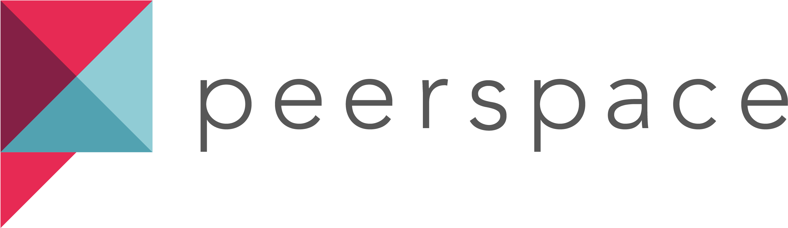 Ps Logo Horiz Rgb Large - Peerspace Logo Png (3300x1339), Png Download