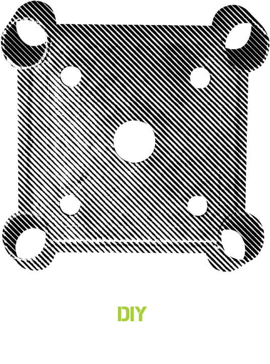 3 X 16mm Holes Micro Piles - Illustration (1000x1000), Png Download