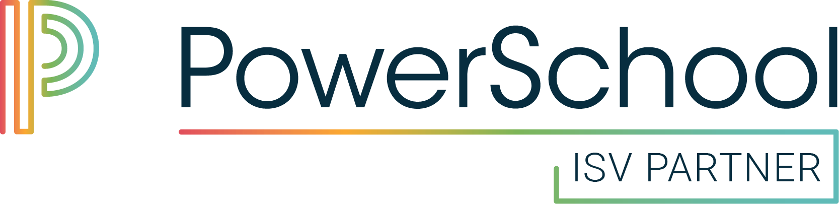 Ps Isv Horizontal Logo - Powerschool Isv Partner (1667x405), Png Download