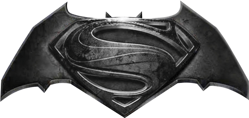 Deluxe Batman V Superman Logo Lapel Pin - Batman V Superman: Dawn Of Justice (843x843), Png Download