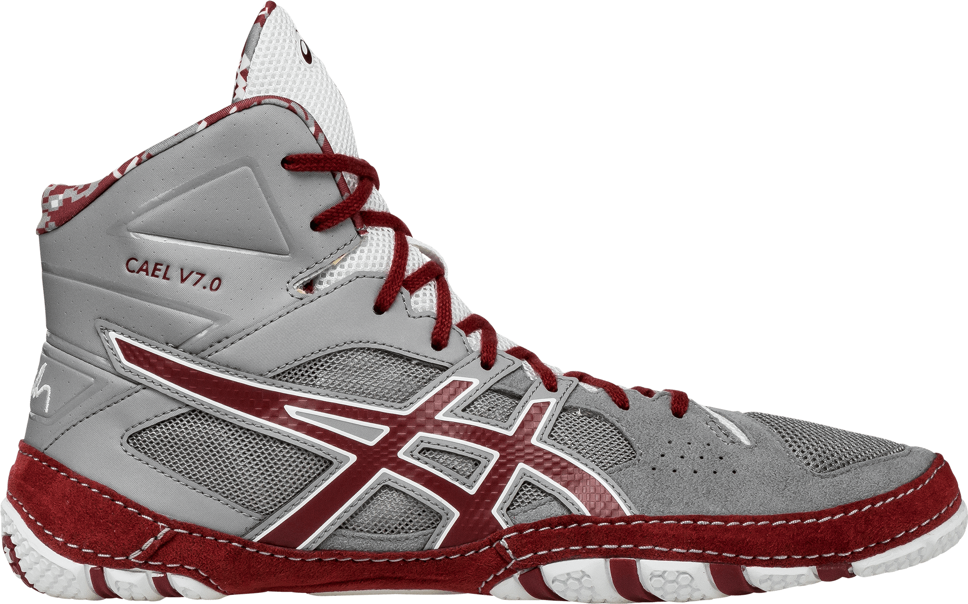 Maroon Insideasics Cael V7 - Cael V7 Wrestling Shoes (2000x2000), Png Download