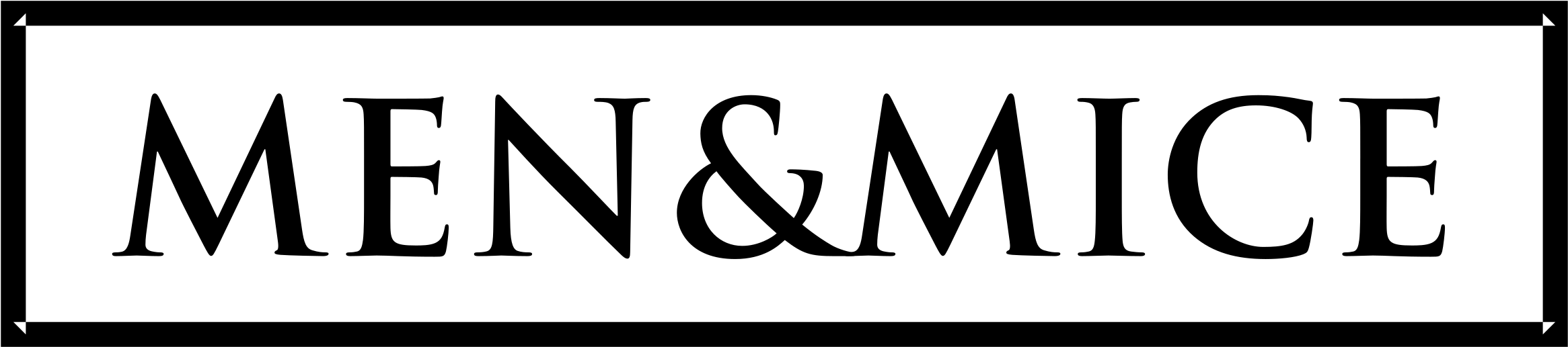 Men & Mice Logo Png Transparent - Line Art (2400x2400), Png Download