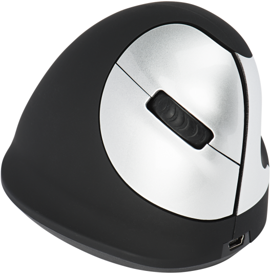 R Go He Mouse, Ergonomic Mouse, Medium , Right Handed, - R-go Tools He Vertical Mouse (800x800), Png Download