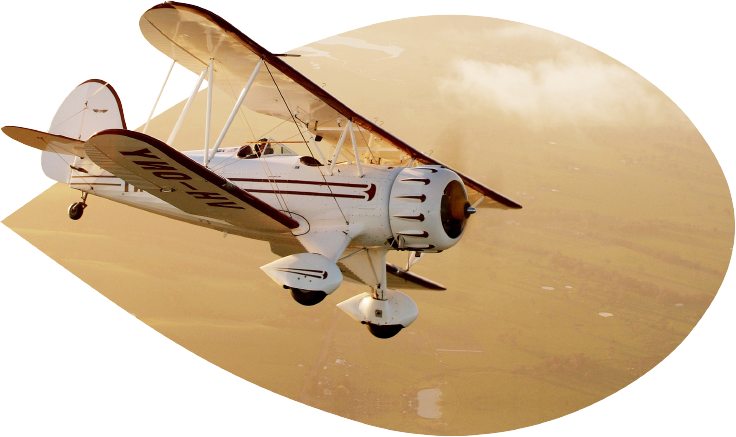 Waco Biplane Scenic Flight For Two Flight Ticket - Light Aircraft (736x437), Png Download