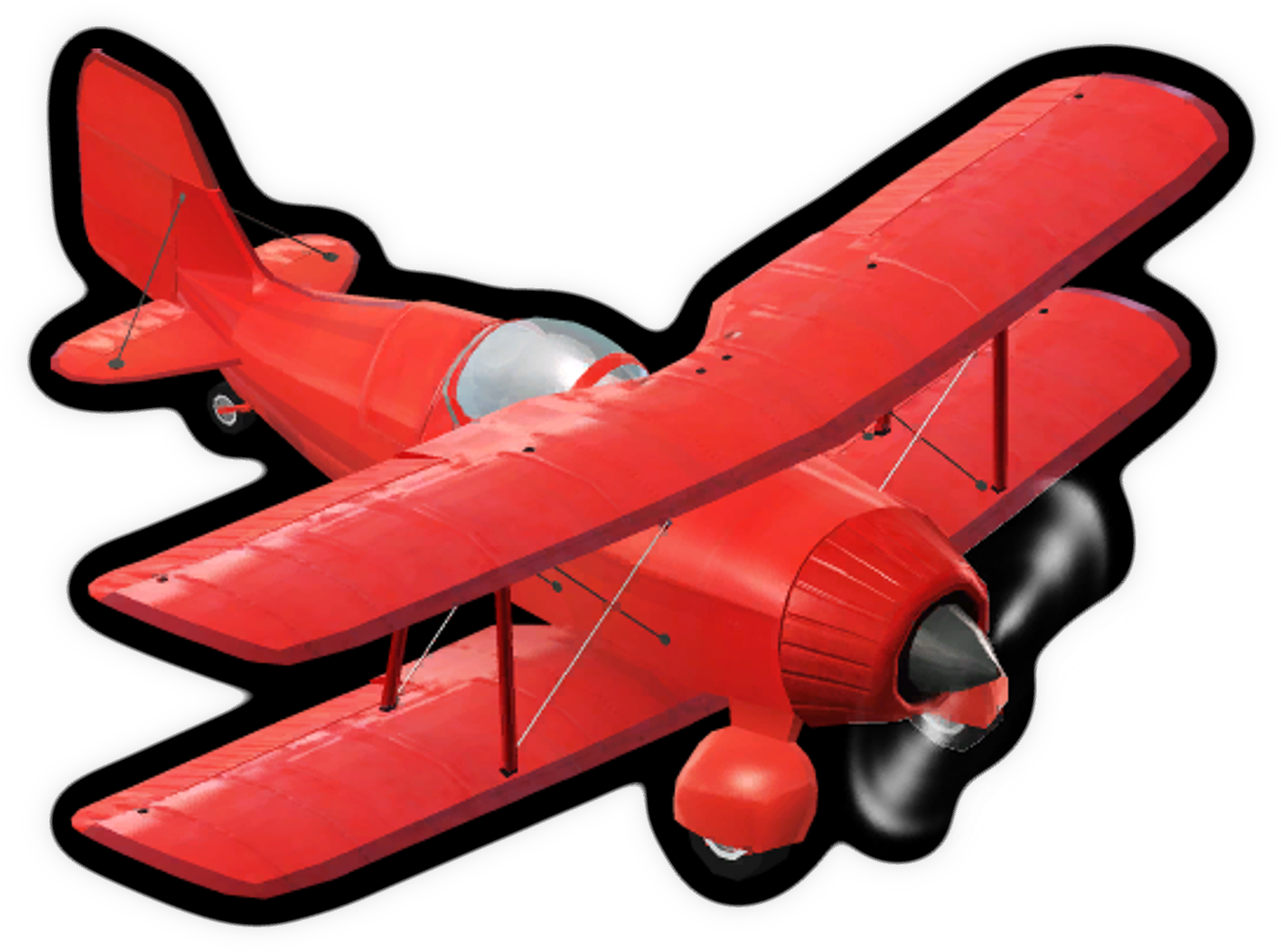 Lpstock - Biplane (1738x1738), Png Download