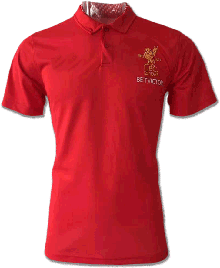 Liverpool Red Color Polo T Shirt - Playeras Para Caballeros (900x1200), Png Download