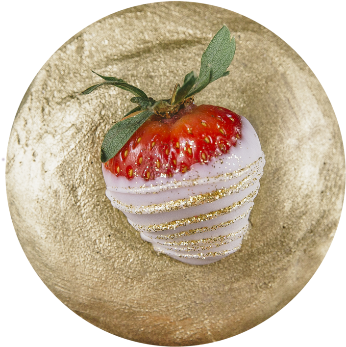 Chocolate Covered Strawberry - Strawberry (1000x1000), Png Download