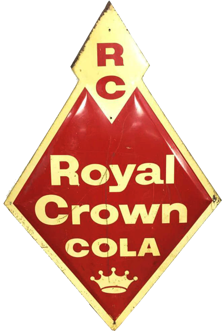 Royal Crown Cola Metal Advertising Sign - Traffic Sign (1200x1200), Png Download