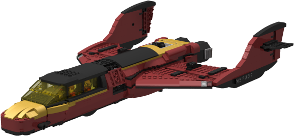 Space Skiff - Seaplane (640x480), Png Download