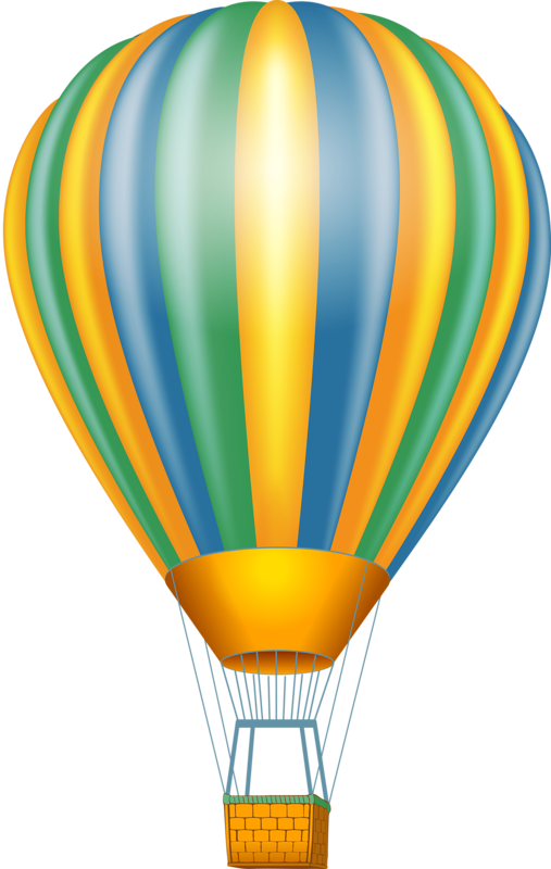 Vector Black And White Mongolfiere Clip Art Pinterest - Balon Udara Rainbow Vector Png (507x800), Png Download