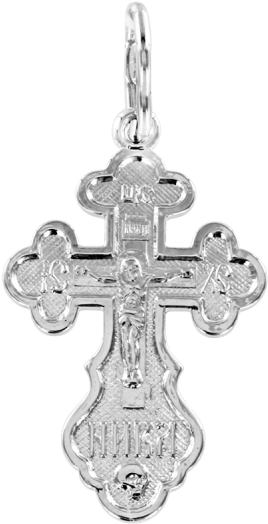 Silver Cross - Cross (665x665), Png Download