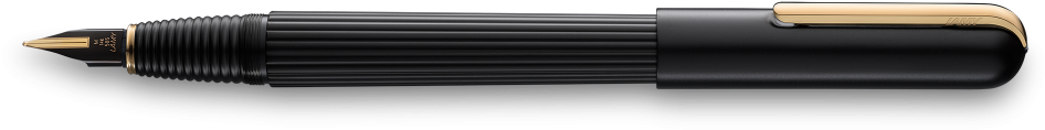 Lamy Imporium Blkau Fountain Pen M - Cylinder (980x450), Png Download