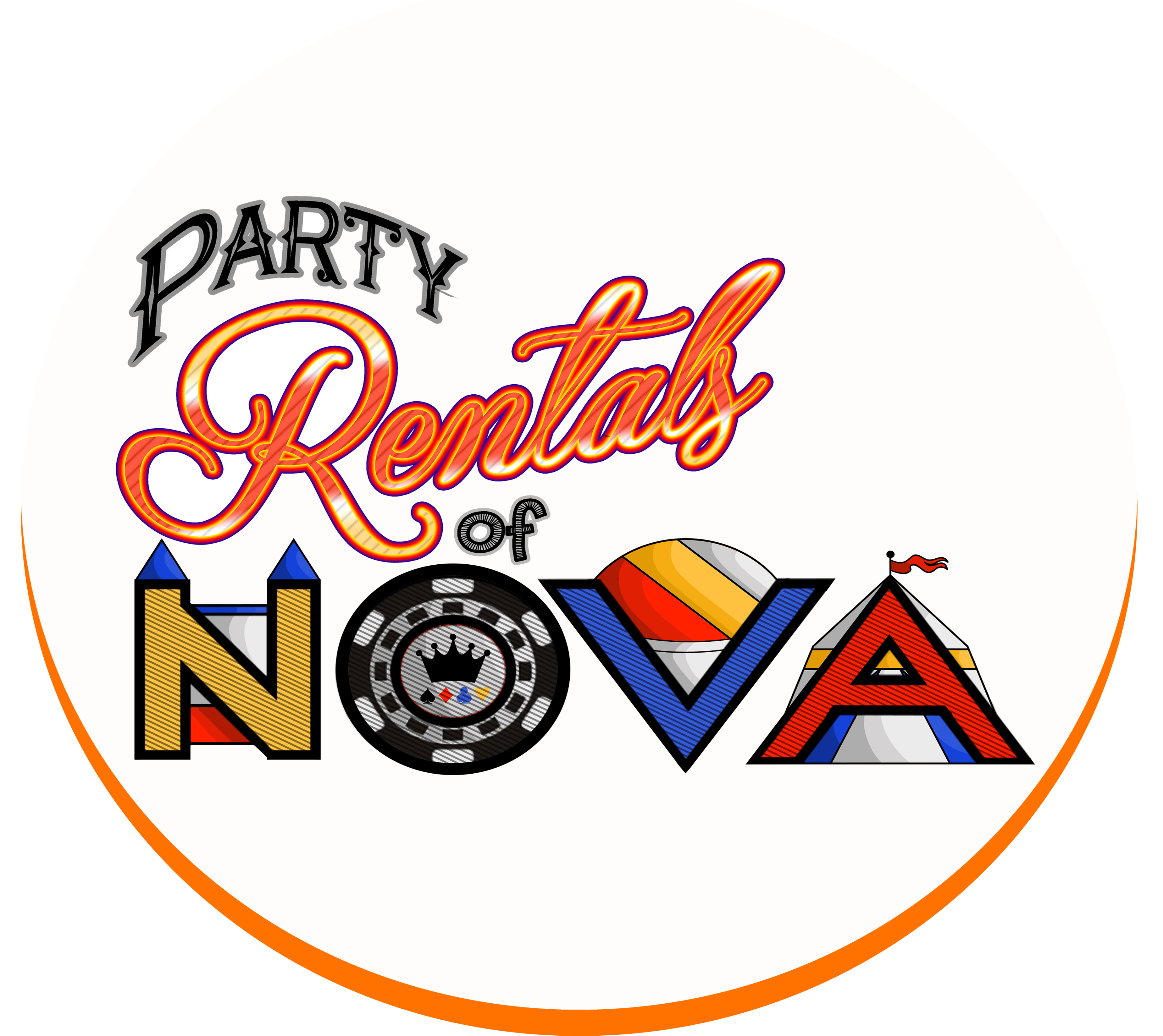 Party Rentals Of Nova 540 349 (3699x3297), Png Download