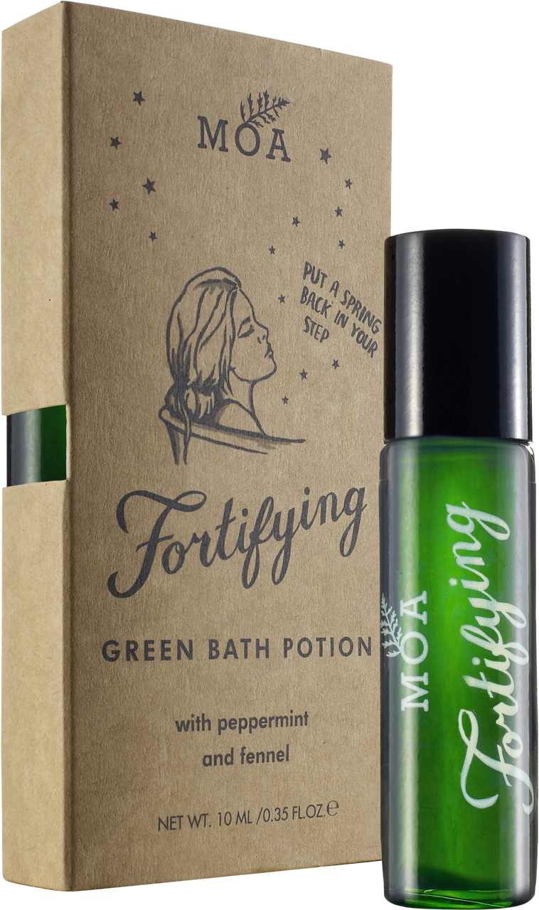 Moa Fortifying Green Bath Potion (758x1280), Png Download