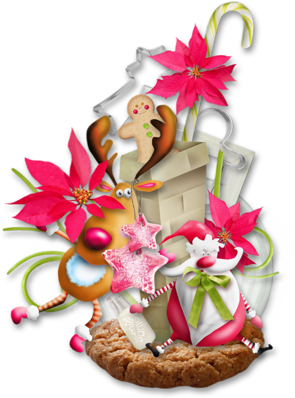 Hiver - Christmas Png - Navidad Cluster - Thanksgiving (594x800), Png Download