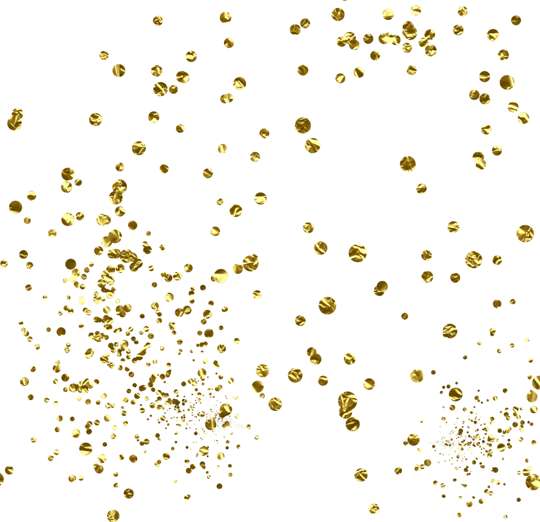 Gold Sticker - Gold (1024x989), Png Download