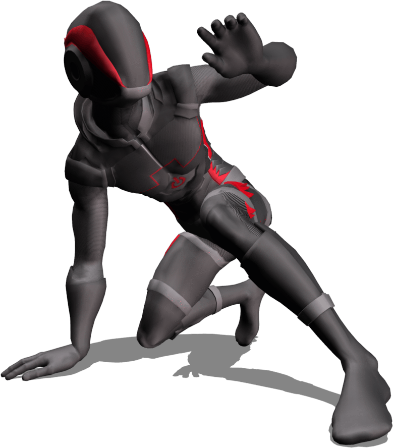 3d Character Animation Pack - Deadpool (1080x1080), Png Download