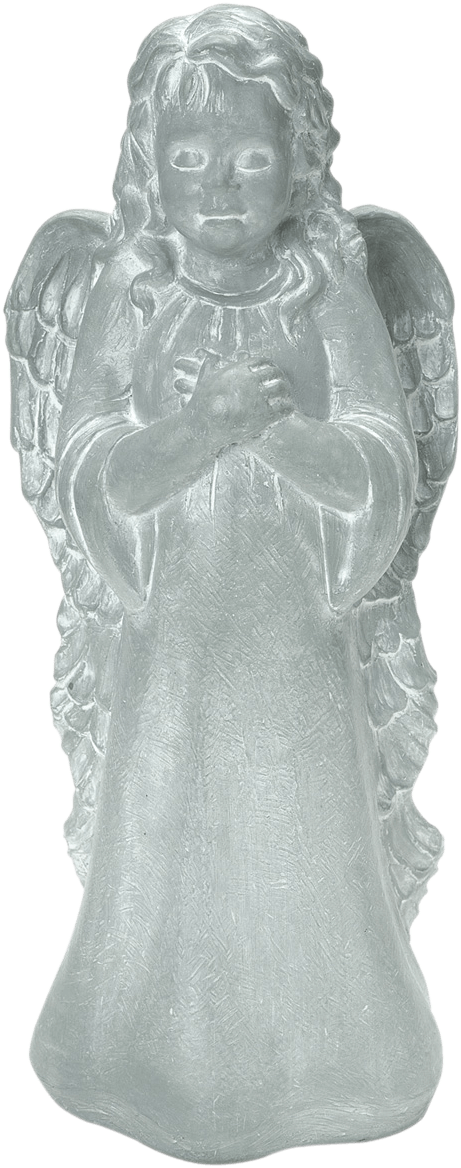 Peaceangellarge Green - Bronze Sculpture (534x1200), Png Download