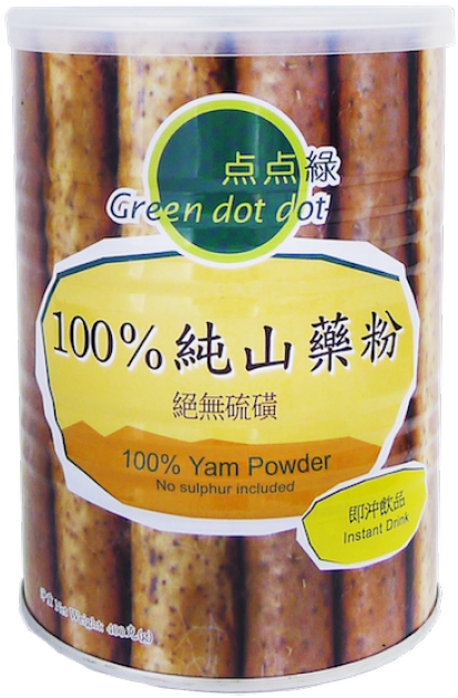 點 點 綠 淮山 粉 (645x645), Png Download