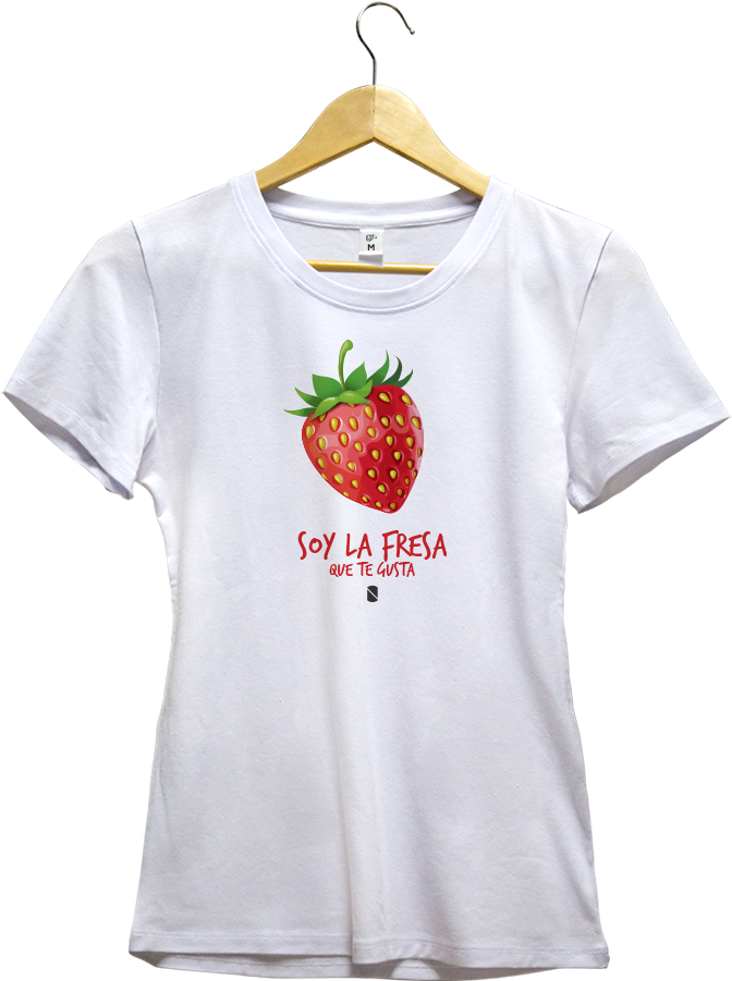 Soy La Fresa - Strawberry (900x900), Png Download
