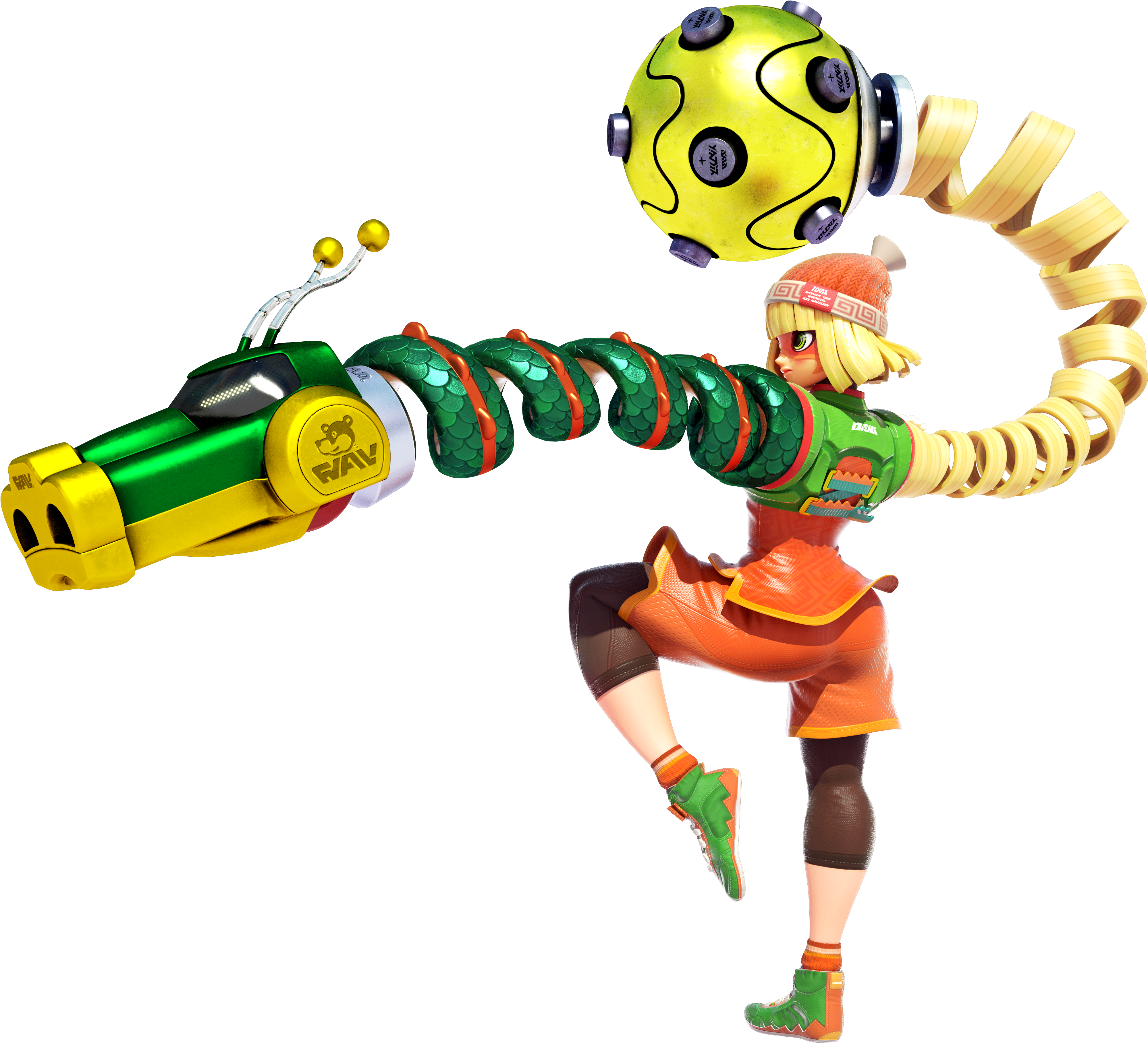 View All Images - Arms Nintendo Switch Characters (4096x4096), Png Download