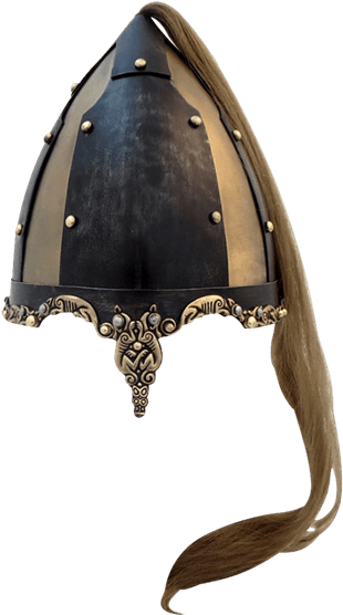 Nasal Helm With Tail - Weapon (555x555), Png Download