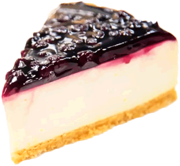 Blueberry Cheesecake Png (600x600), Png Download