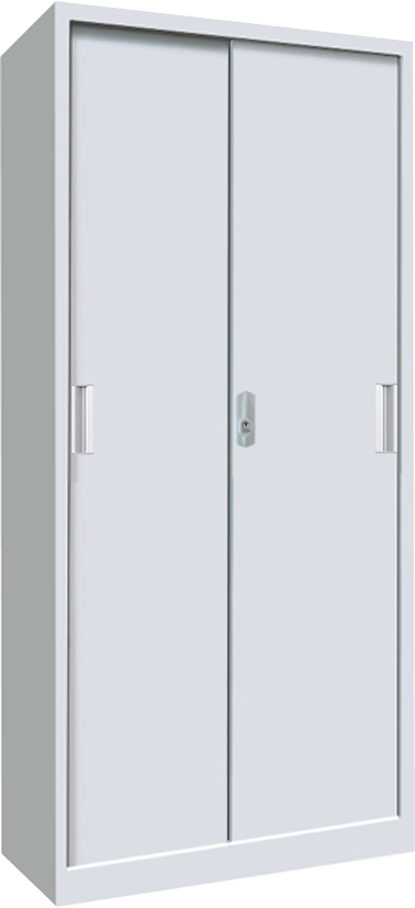 Vgyaan Thin Line Office Almirah Sliding Door- Vg02 - Home Door (378x827), Png Download