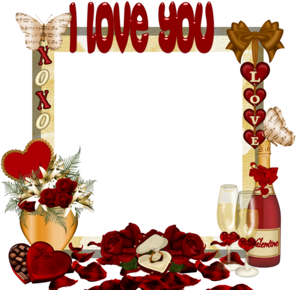 Love Cadre Png (600x600), Png Download
