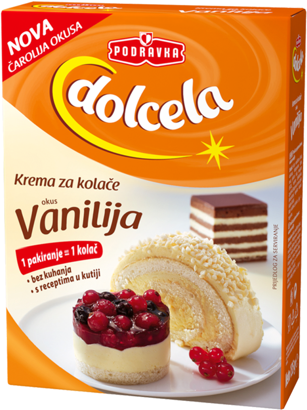 Panna Cotta Dolcela (639x840), Png Download