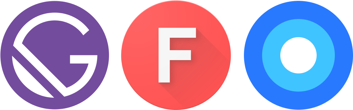 If You're Using Gatsby And Want To Use Material Icons, - Circle (1212x450), Png Download