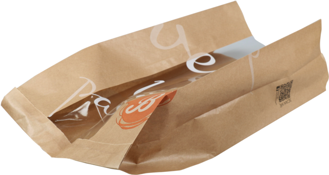 Bag, Bread And Pastry Bag, Paper, 21/10x44cm, Delicious, - Bag (640x640), Png Download