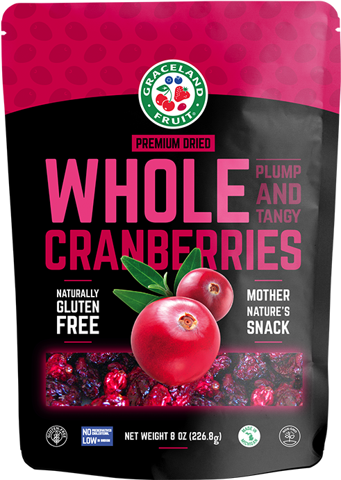 Graceland Fruit Cranberries (640x743), Png Download