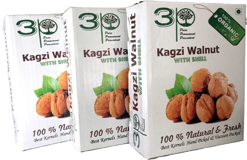 3p Walnut With Shell Akhrot Dry Fruit 2 Kg - Bánh (796x509), Png Download