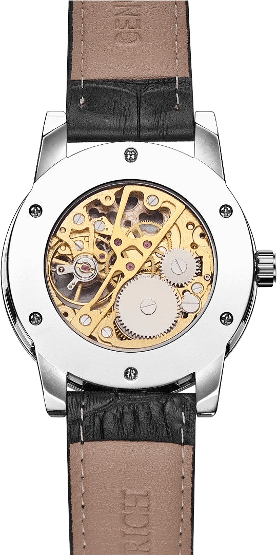 Gatsby Silver - Vodrich - Analog Watch (1080x1080), Png Download