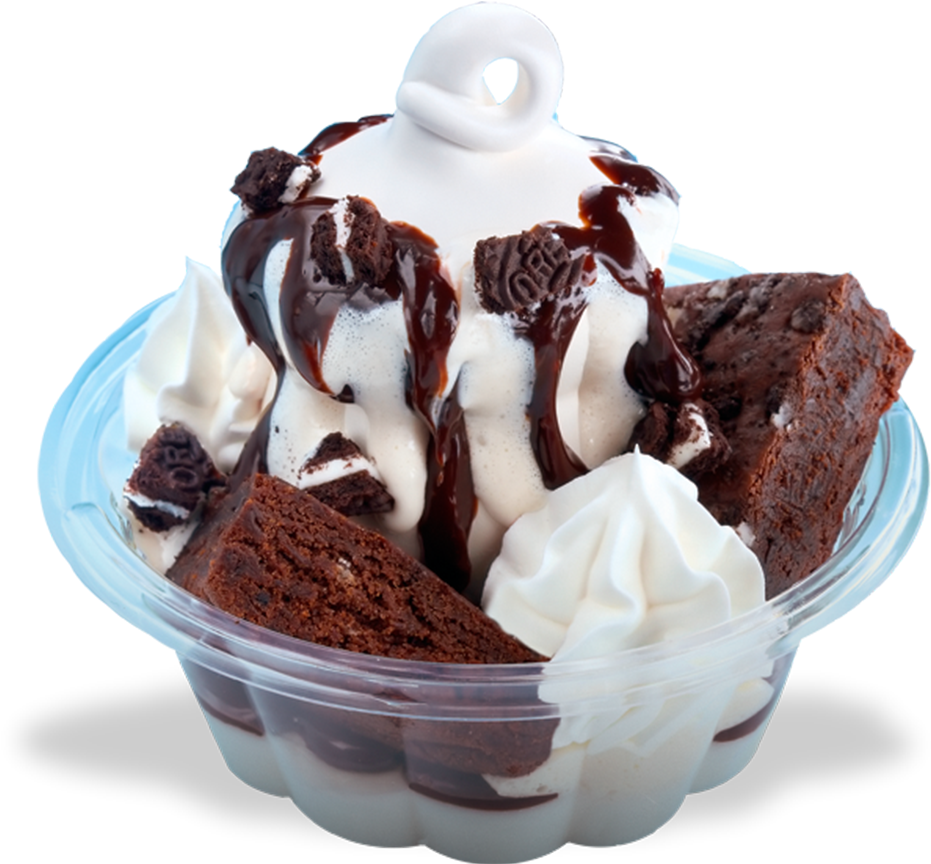 Oreo® Brownie Avalanche - Dairy Queen Brownie Earthquake (940x863), Png Download