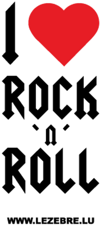 I Love Rock And Roll - Rock (800x800), Png Download