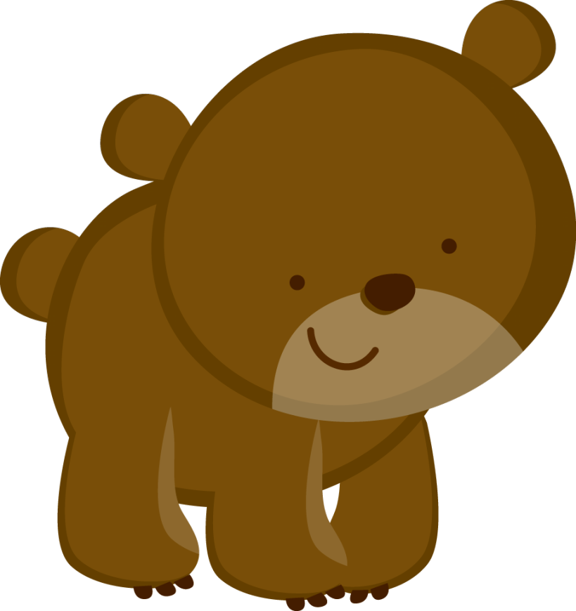 View All Images At Alpha Folder - Free Bear Woodland Clipart (819x870), Png Download
