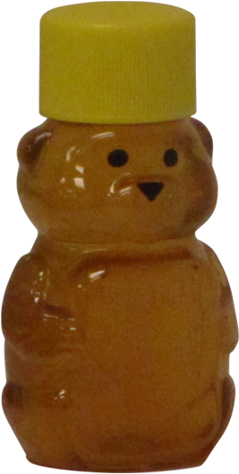 Wildflower Honey 3 Oz Bear - Mozartkugel (600x600), Png Download