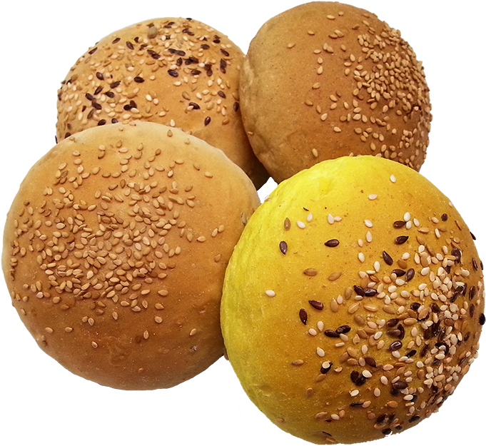 Pan De Hamburguesa - Bun (700x700), Png Download