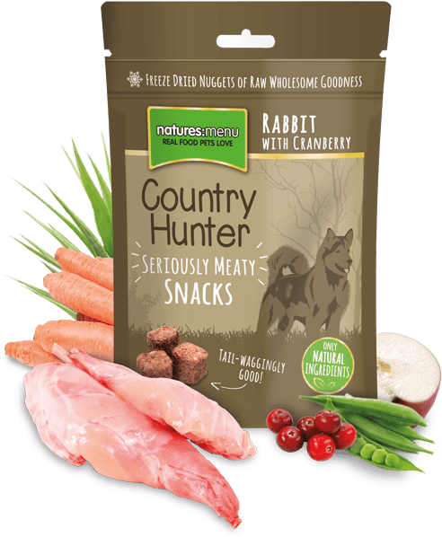 Freeze Dried Dog Snacks Rabbit With Cranberry - Dog Food (650x650), Png Download