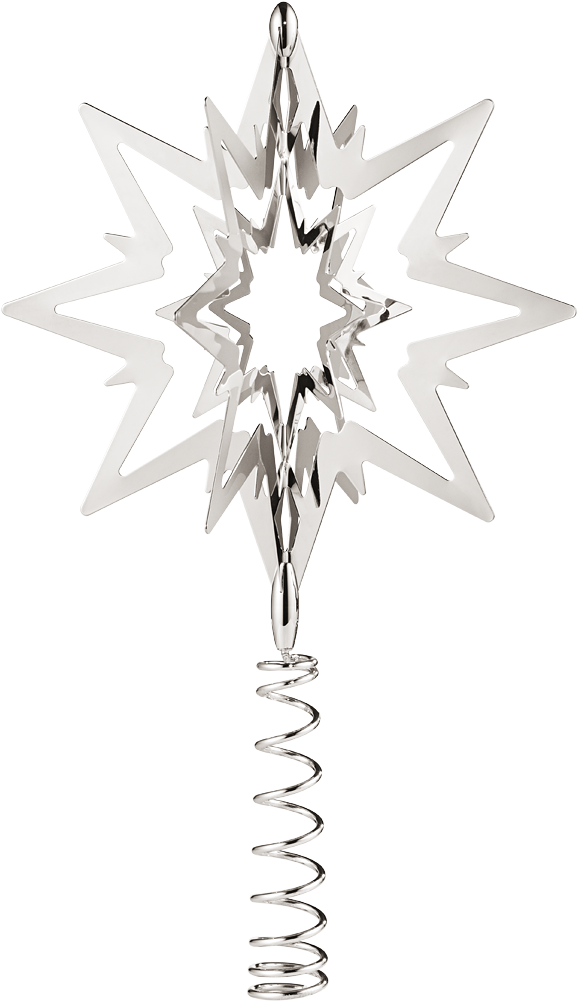 Top Star, Palladium Plated, Small - Georg Jensen Gold Star (1200x1200), Png Download
