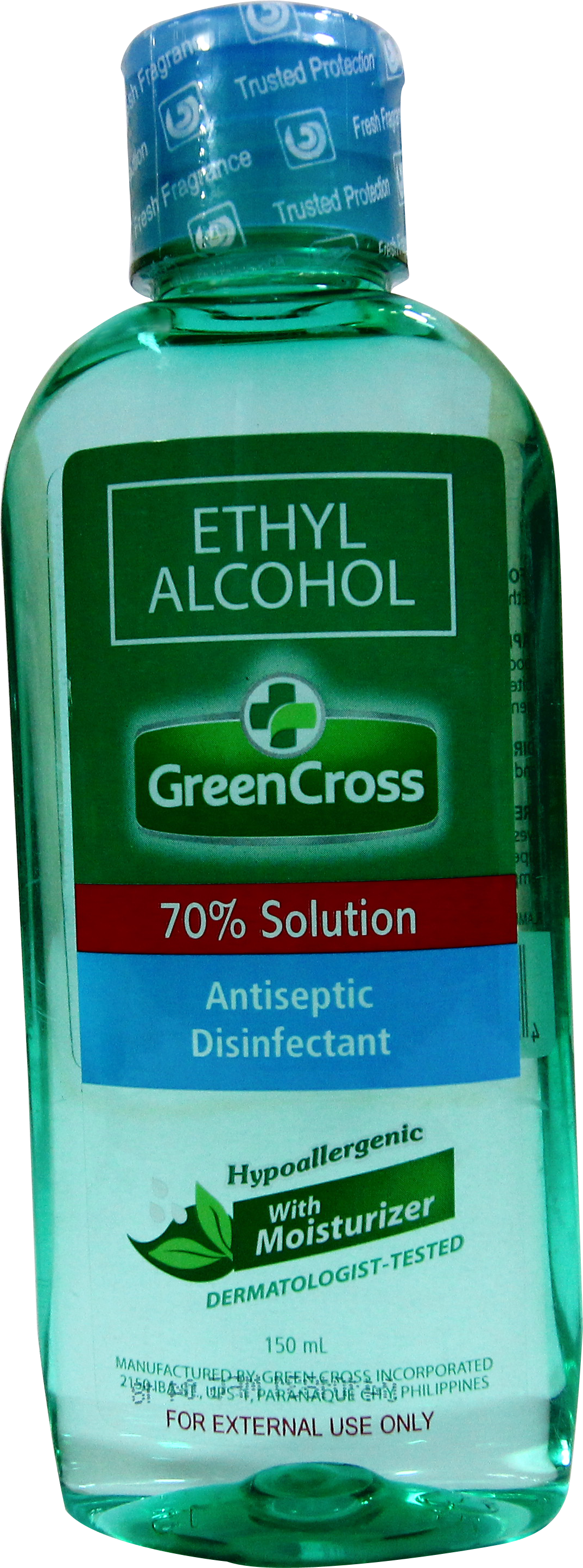 Green Cross 70% Isopropyl Alcohol 500ml (1074x2885), Png Download