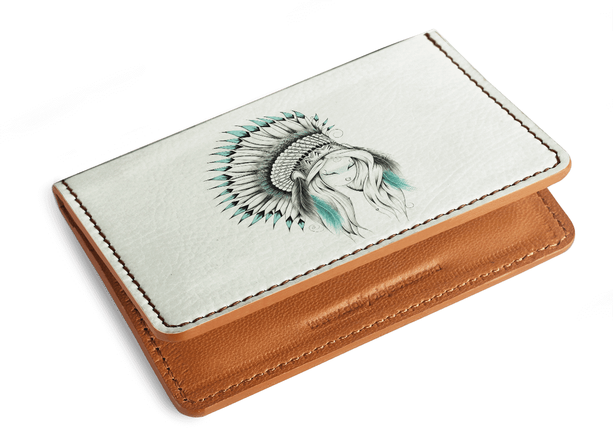 Dailyobjects Indian Headdress Card Wallet Buy Online - Wallet (1220x900), Png Download