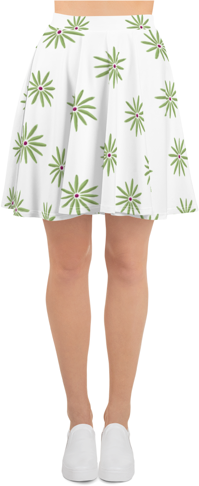 Tightrope Inspired Floral Circle Skirt - Skirt (1000x1000), Png Download