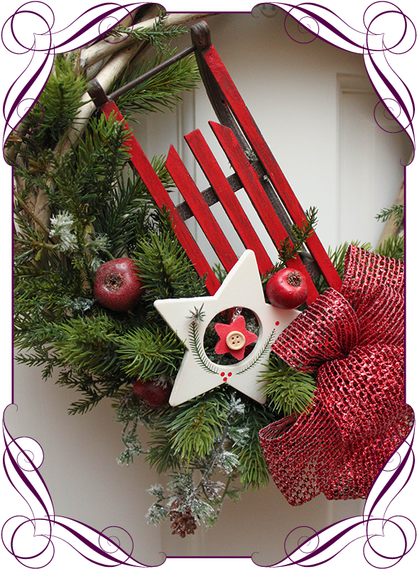 Nicky Wreath - Christmas Ornament (608x822), Png Download