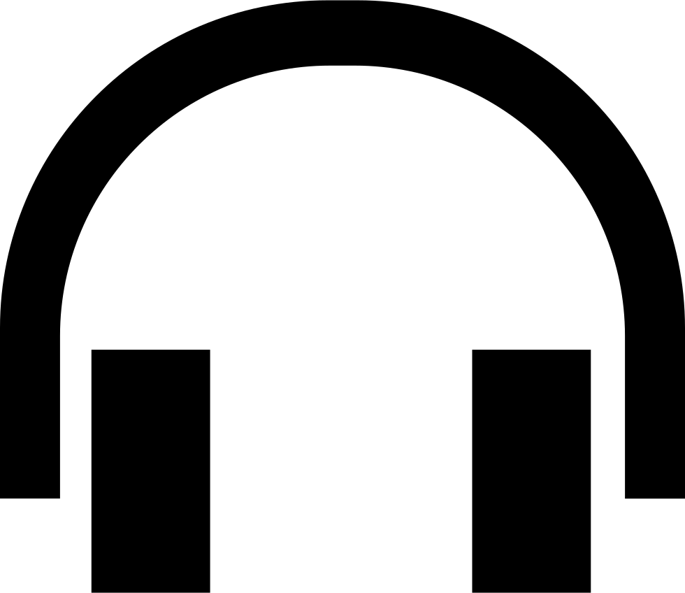 Png File Svg - Headphones Icon Free (980x848), Png Download