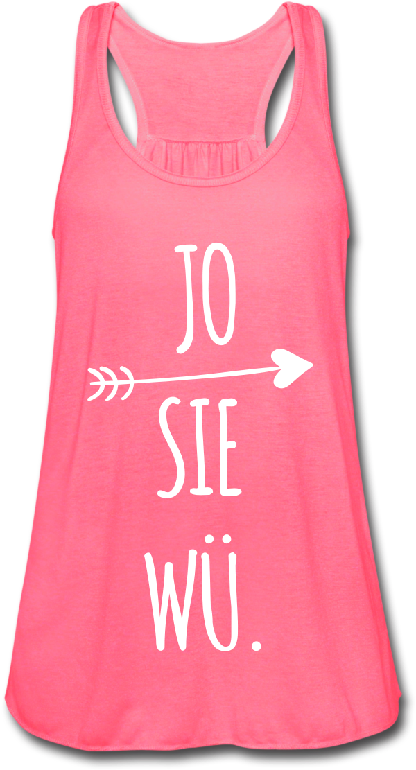 Gscheade Leibal Ladies Tank Top "jo Sie Wü \ - Top (1200x1200), Png Download